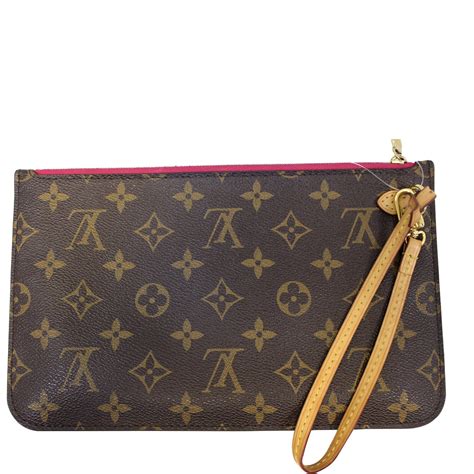 louis vuitton wristlet pouch.